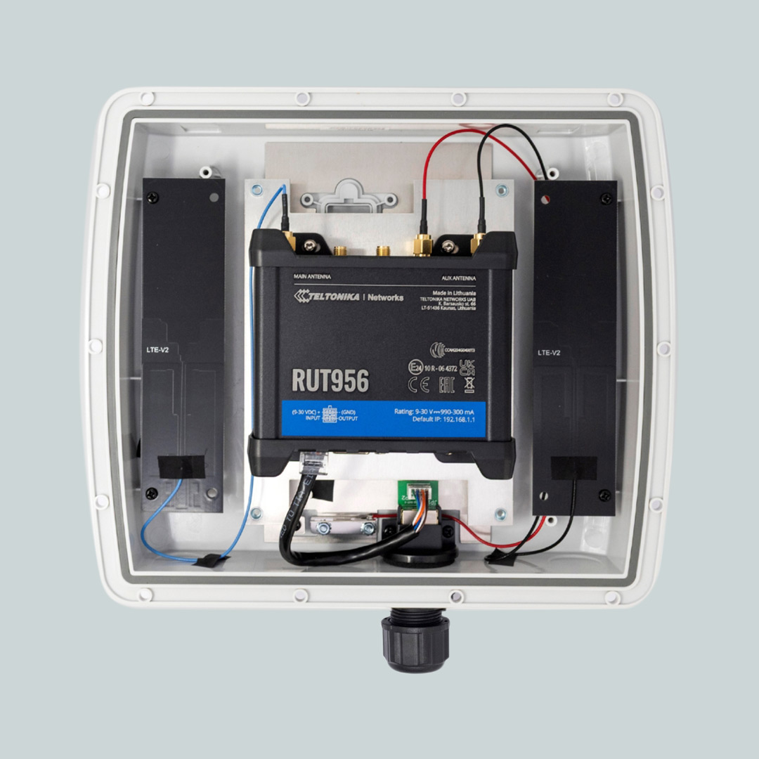 Teltonika RUT956 Outdoor Electronics Enclosure